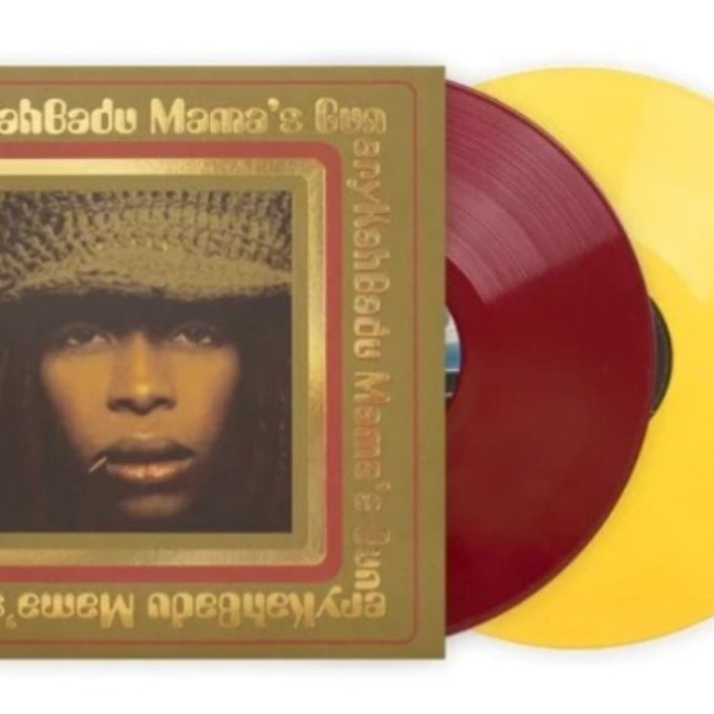 Erykah Badu Mama's Gun 2-LP ~ Exclusive Colored Vinyl + Art Print ~ Brand New!